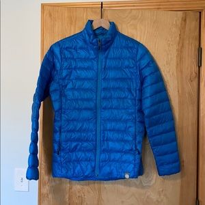 REI Blue Puffy Coat